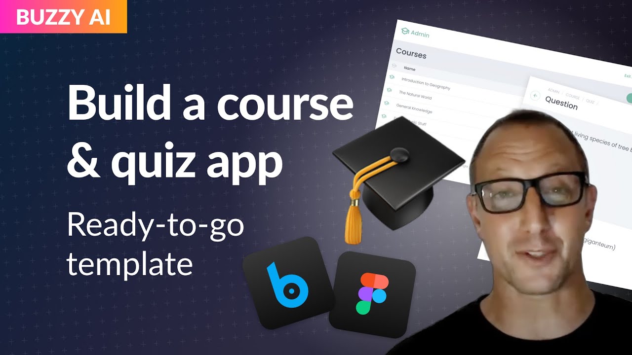 Build and Customize Online Courses with No-Code & Figma: Course Quiz App